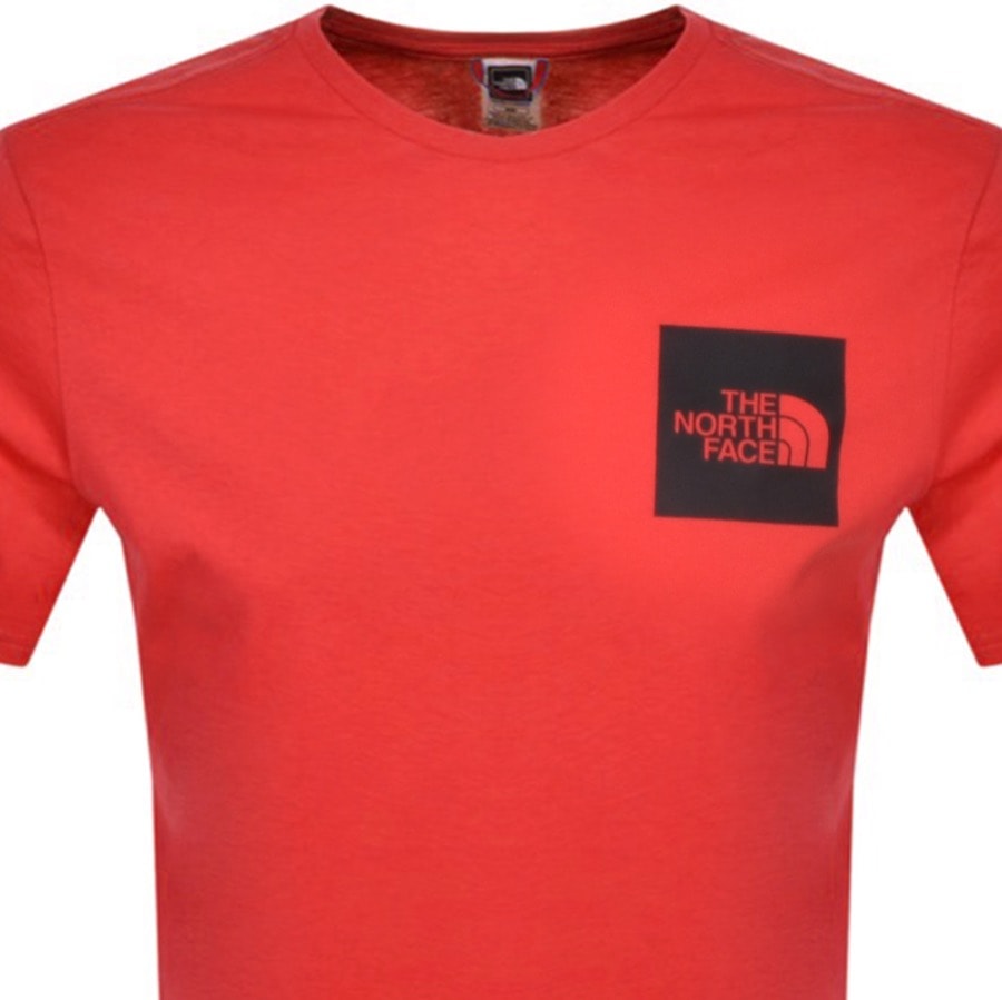 Alternative Image for ProductThe North Face Fine T Shirt Red2